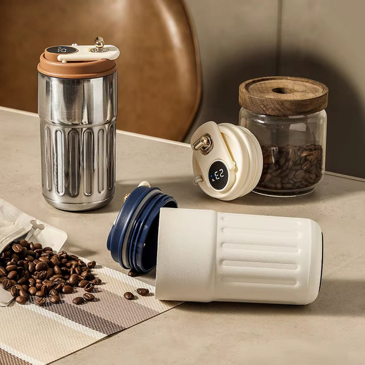 Temperature Display Coffee Cup